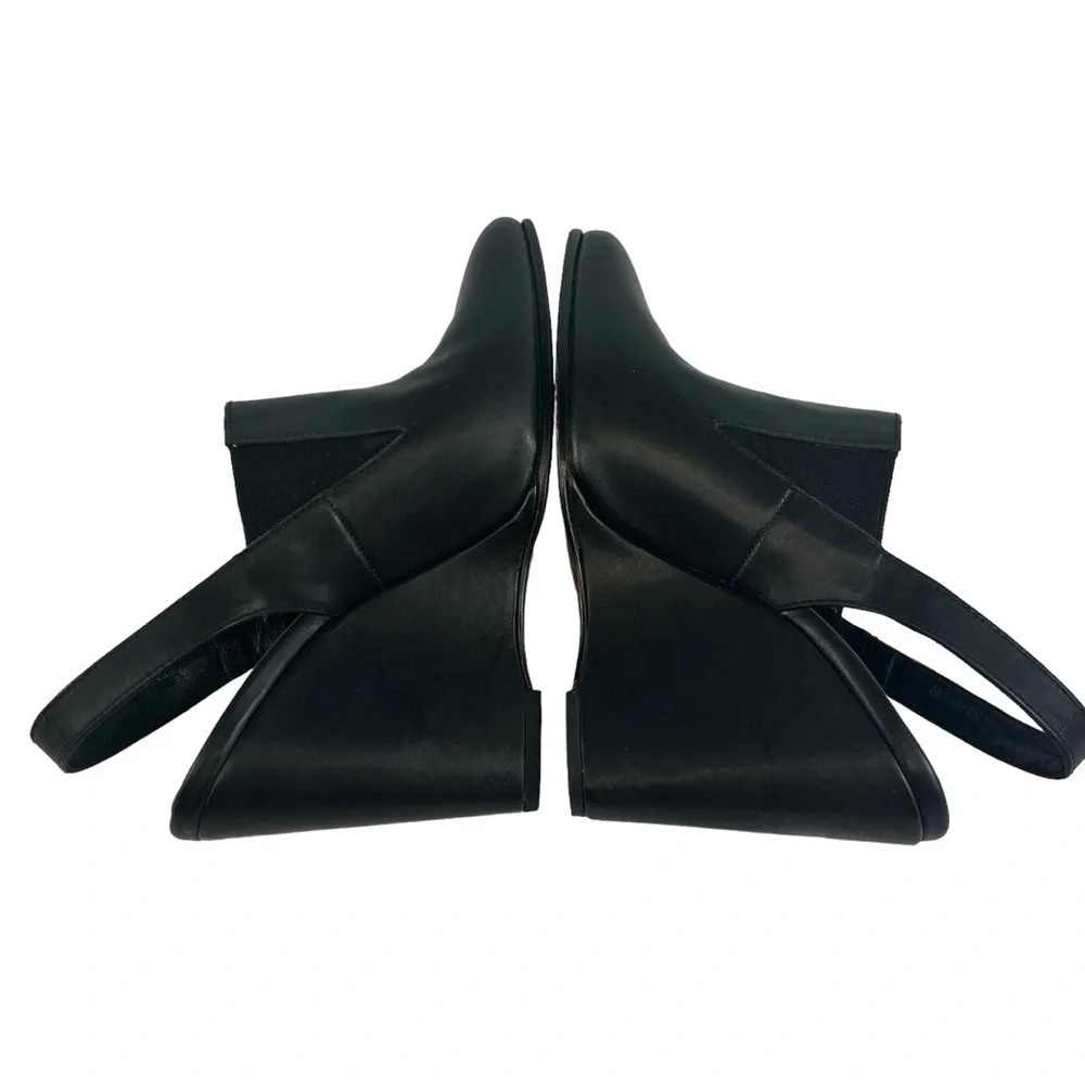 Rachel Comey Virgo Slingback Wedge Heels in Black Women's Size 6.5